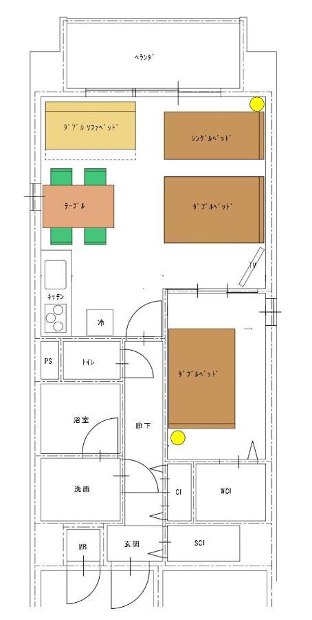 ケイアイコンホテルズ ふくしあ801 名古屋 外观 照片